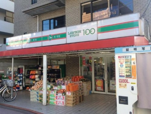 コンビニ　ローソンストア100 矢口渡駅前店（コンビニ）まで592m