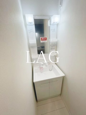 洗面設備　洗面台です。
