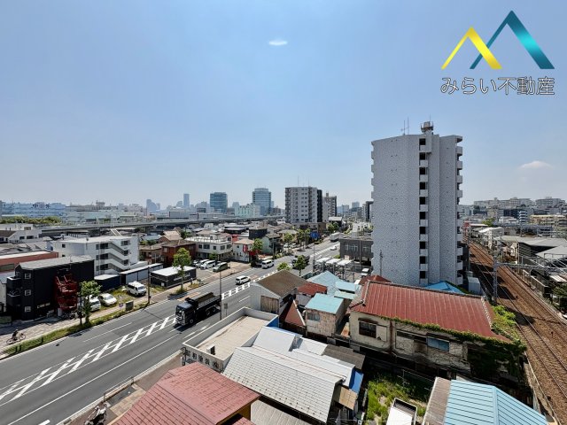 眺望　バルコニーからの眺望　自社撮影写真