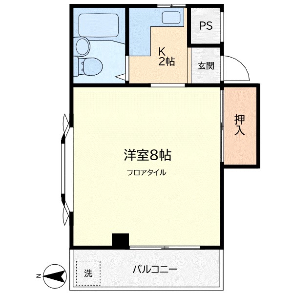 1K Mansion in Meguro, Tokyo — photo 2 of 3