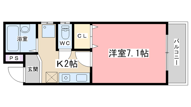 エクセレント山田の間取り写真