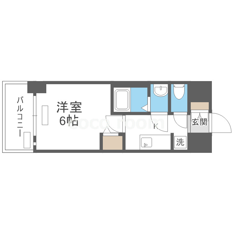 プレサンス海老江ジャルダンの間取り写真