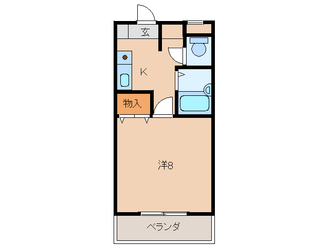 メゾン貴志の間取り写真