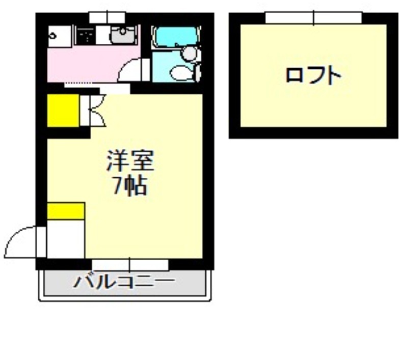 ひいらぎハイツの間取り写真