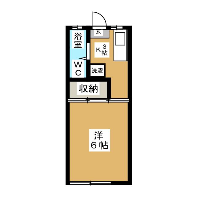 テラスとーざんの間取り写真