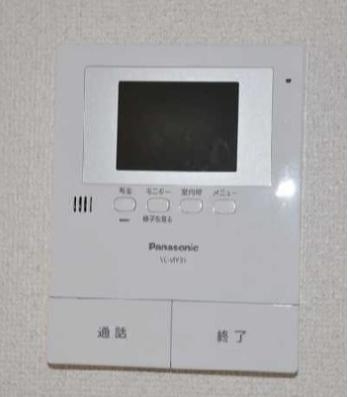 セキュリティ　モニター付きインターホン
