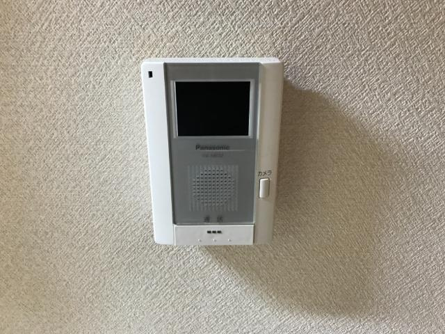 セキュリティ　モニター付きインターホンです。