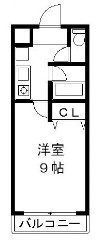 大阪府東大阪市若江西新町４（マンション）の賃貸物件の間取り