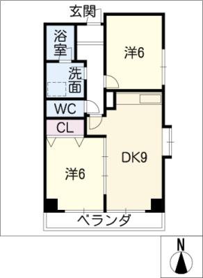 日進エクセルハイツの間取り