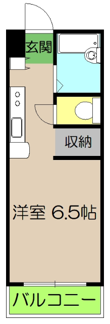 エクセル２１（学生プラン）の間取り