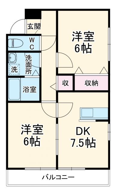 リトルハウスの間取り