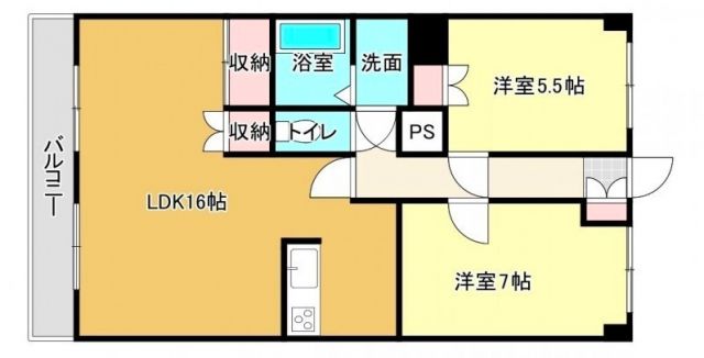 アーバンコート北新町の間取り