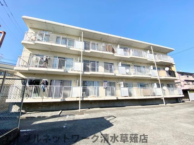 【静岡市葵区瀬名川のマンションの建物外観】