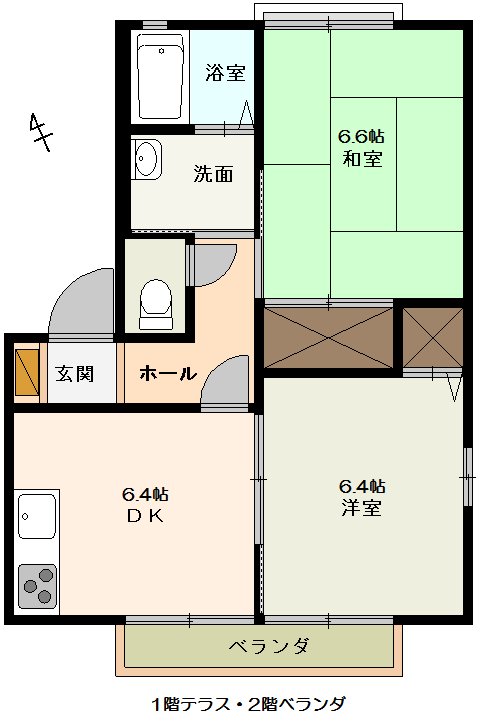 シャロームの間取り