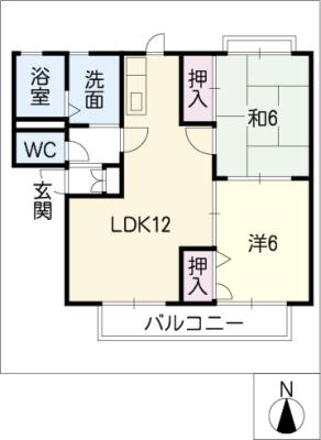 シャルマンエルの間取り