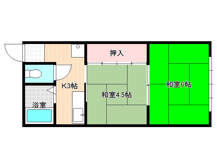 エクセレント老原の間取り