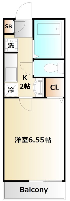 パルティール曳舟の間取り