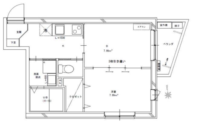 レゴキューブの間取り