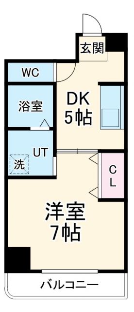 瑞穂市野田新田のマンションの間取り