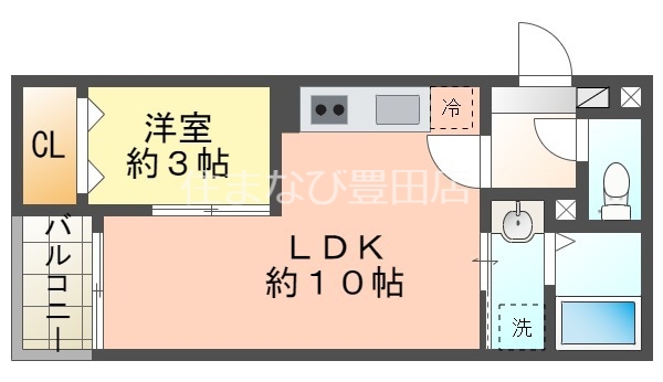 Jack yamanote IIの間取り