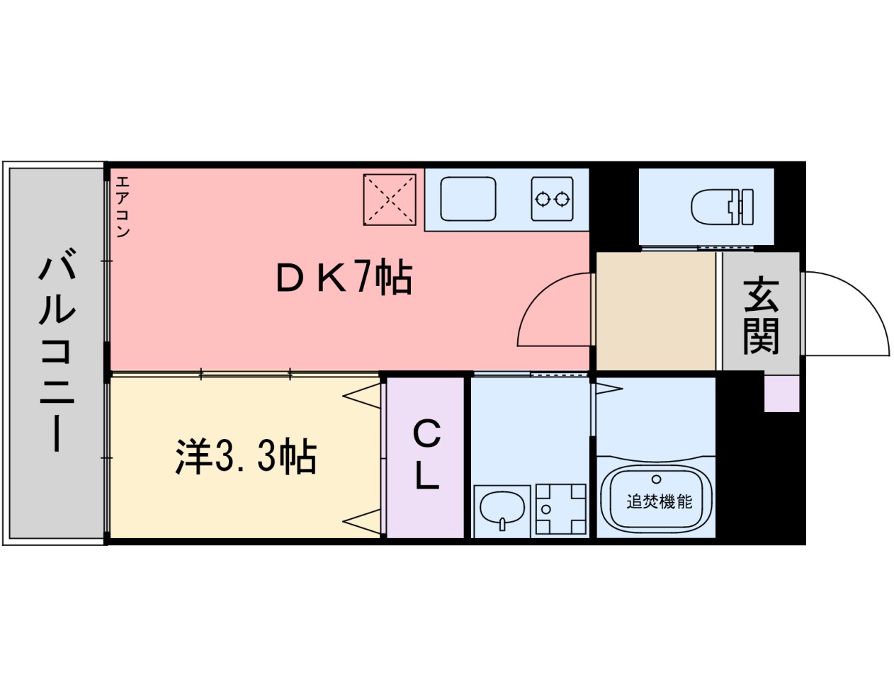 アスピラシオン　ノーヴァ前原の間取り