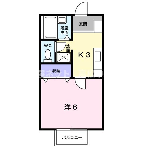 エトワールハイツの間取り