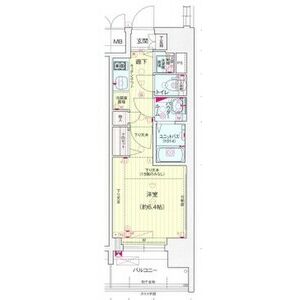 名古屋市中区錦のマンションの間取り