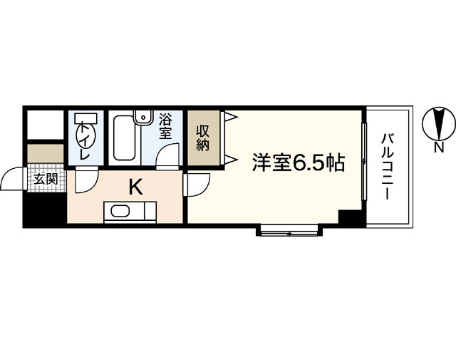 エイトプラザ横川の間取り