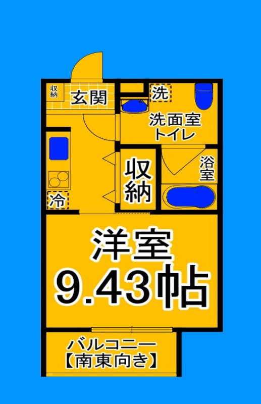 堺市堺区錦之町西のアパートの間取り