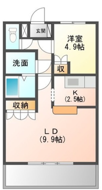 陽のあたる家　テッラ・ソーレの間取り