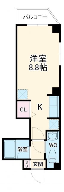 NY スクエア　船橋２５の間取り