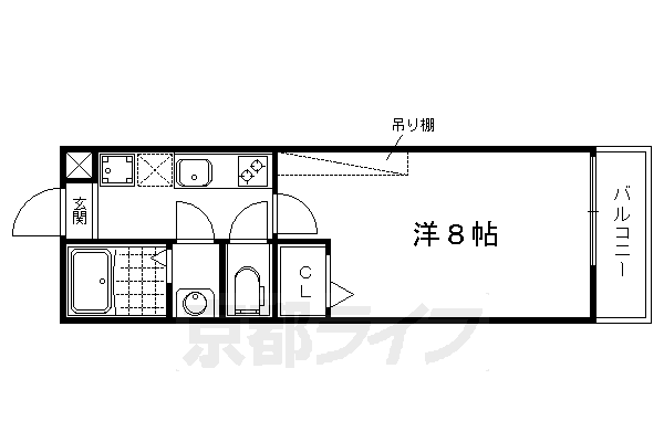 アークリード洛北の間取り