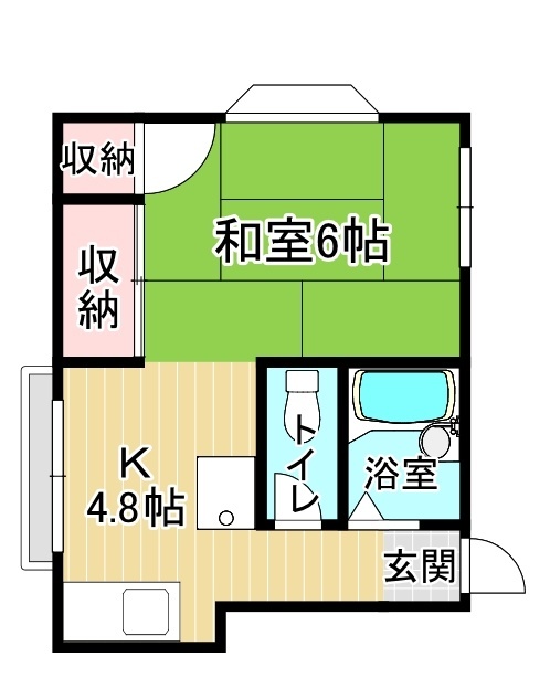 ニッセキマンションの間取り