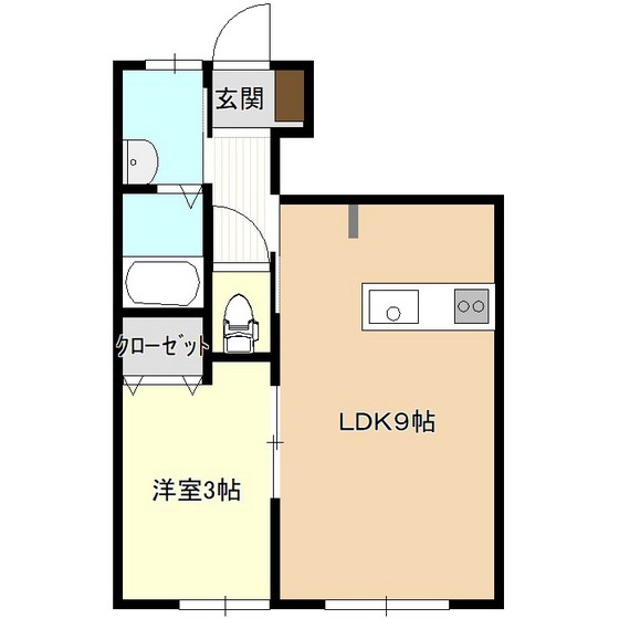 リトルハイム月が丘２の間取り