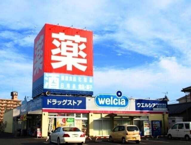 【筑西市乙のマンションのドラックストア】