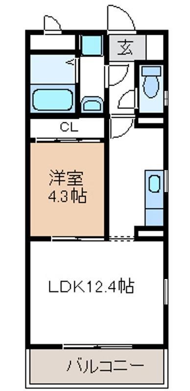 レウァーメンＪの間取り