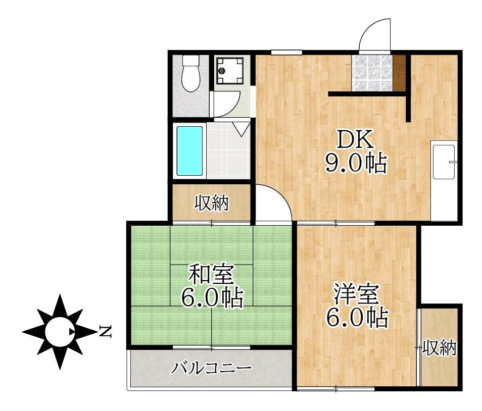 カトレヤIIIの間取り