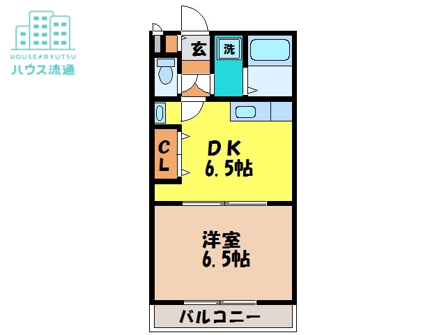 ひまわり九番館の間取り