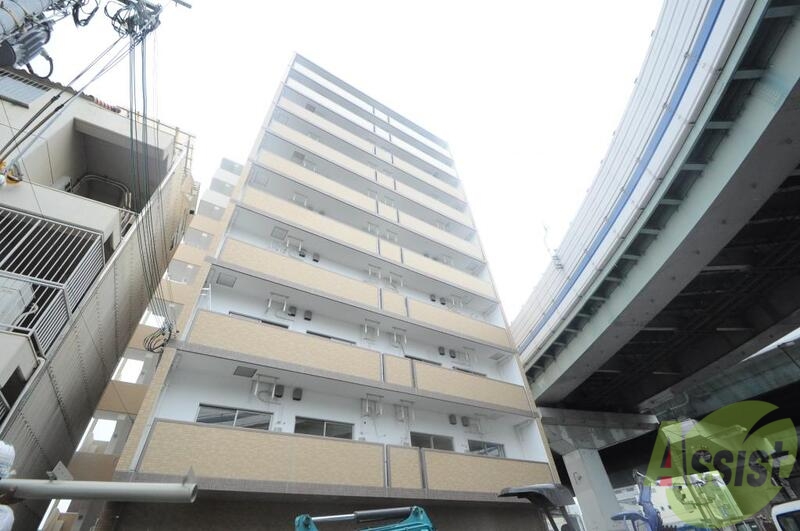 【神戸市長田区西尻池町のマンションの建物外観】