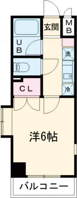 神戸市東灘区魚崎南町のマンションの間取り