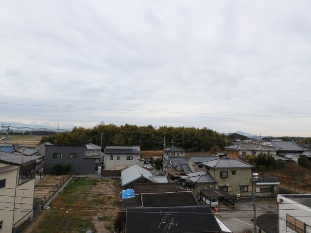 【大和郡山市昭和町のマンションの眺望】