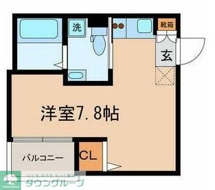 ドムス北千住の間取り