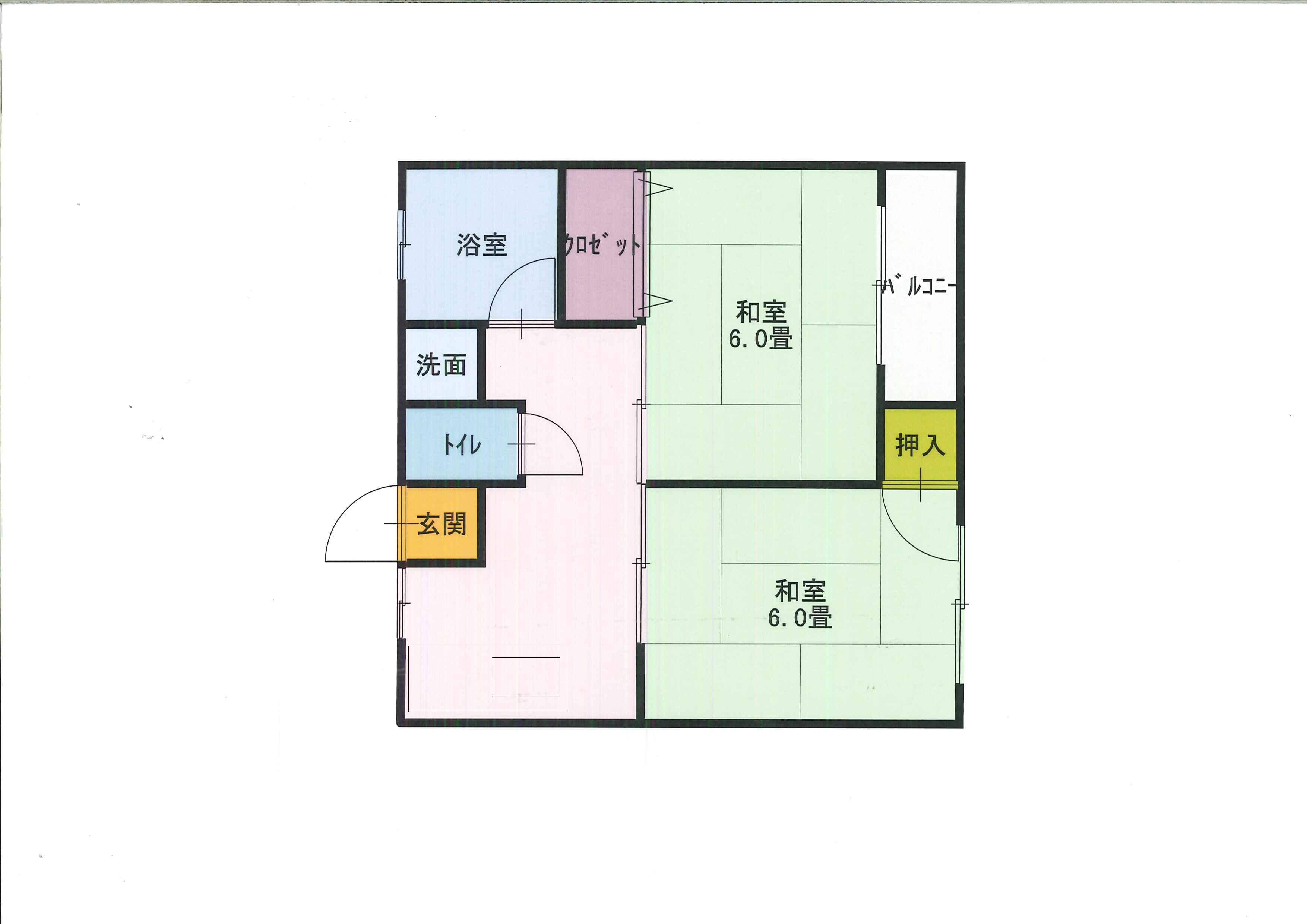 メゾンセキの間取り