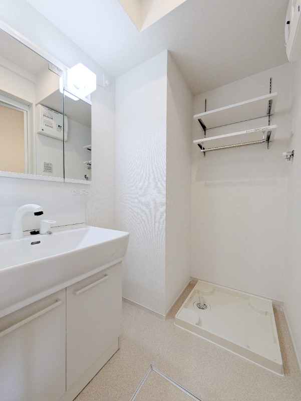 洗面設備　図面と現状に相違がある場合には現状を優先