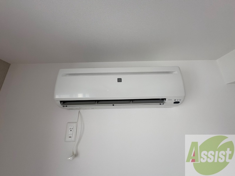 その他設備　エアコンが設置してありますので、寒暖対策もばっちり。