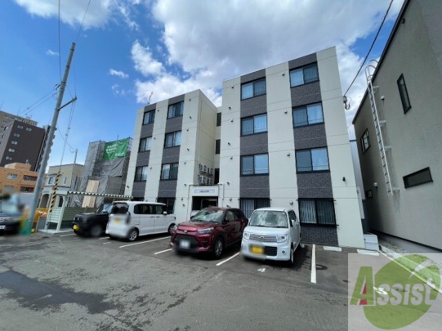 建物外観　札幌市中央区南壱五条西「ｓｈａｎｔｉ山鼻」