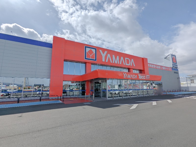 ホームセンター　ヤマダデンキテックランド前橋朝倉店（ホームセンター）まで415m