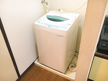 その他設備　室内洗濯機置場