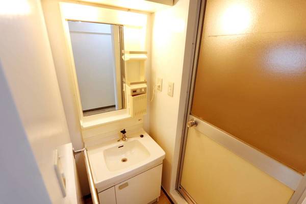 洗面設備　ビレッジハウスの同一物件・同一タイプの間取りの写真です