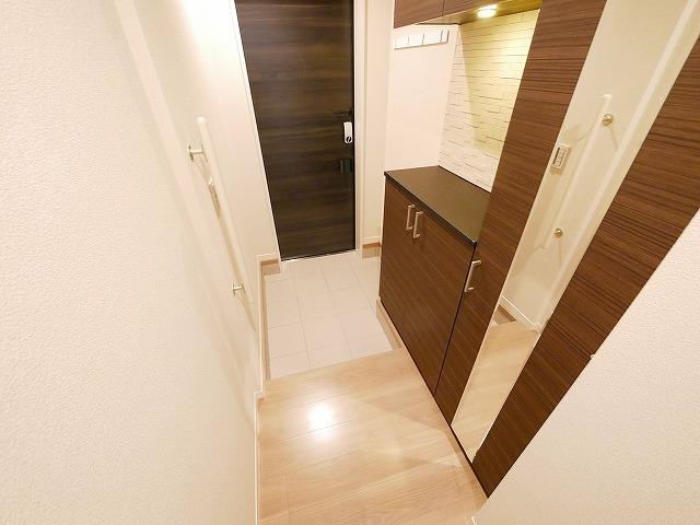 玄関　毎日通る玄関はこちらです